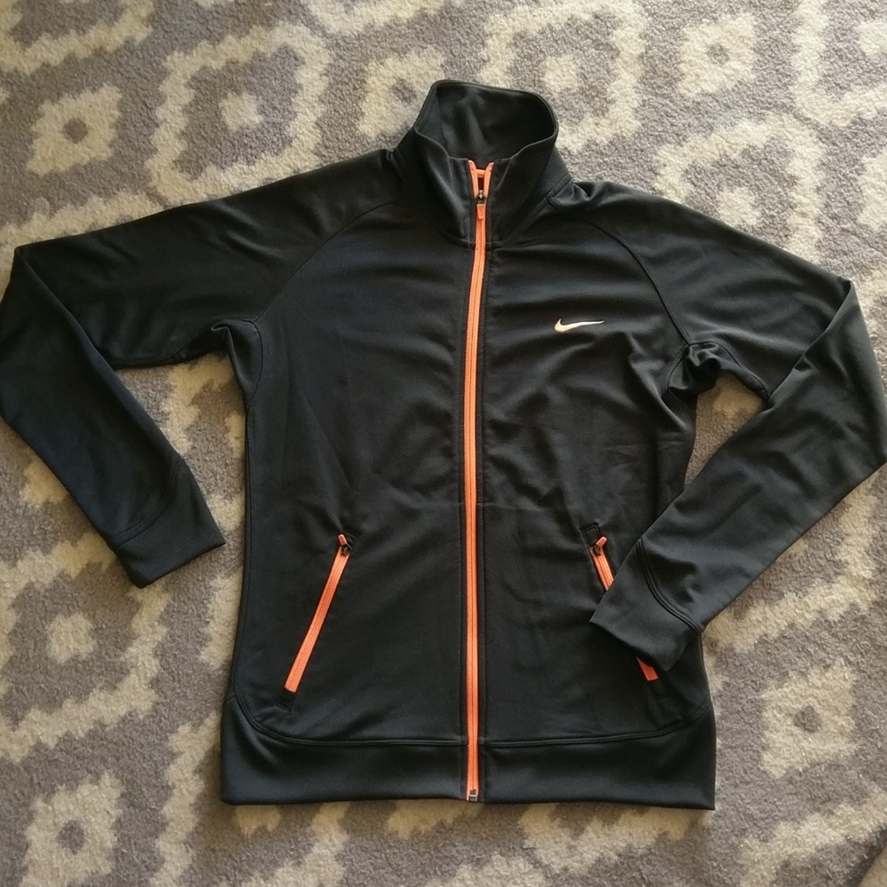 Nike zip up dri fit.